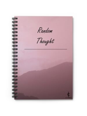 Random Thought - Kau To Shan | Limitless Ruled Line Spiral Notebook