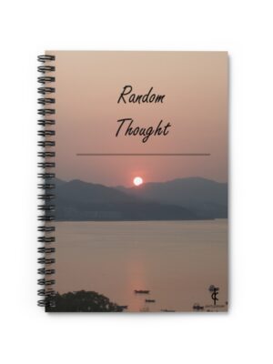 Random Thought - Wu Kai Sha | Limitless Ruled Line Spiral Notebook