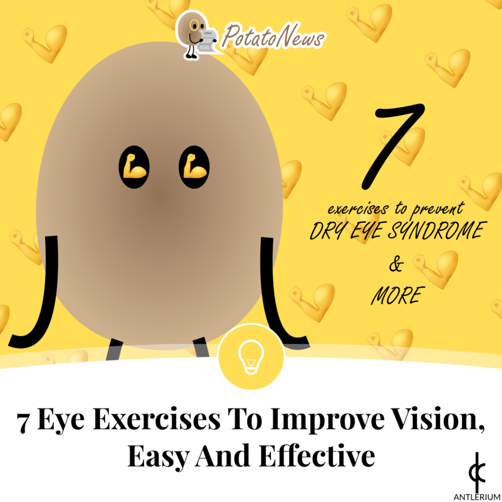 7 Eye Exercises To Improve Vision, Easy And Effective