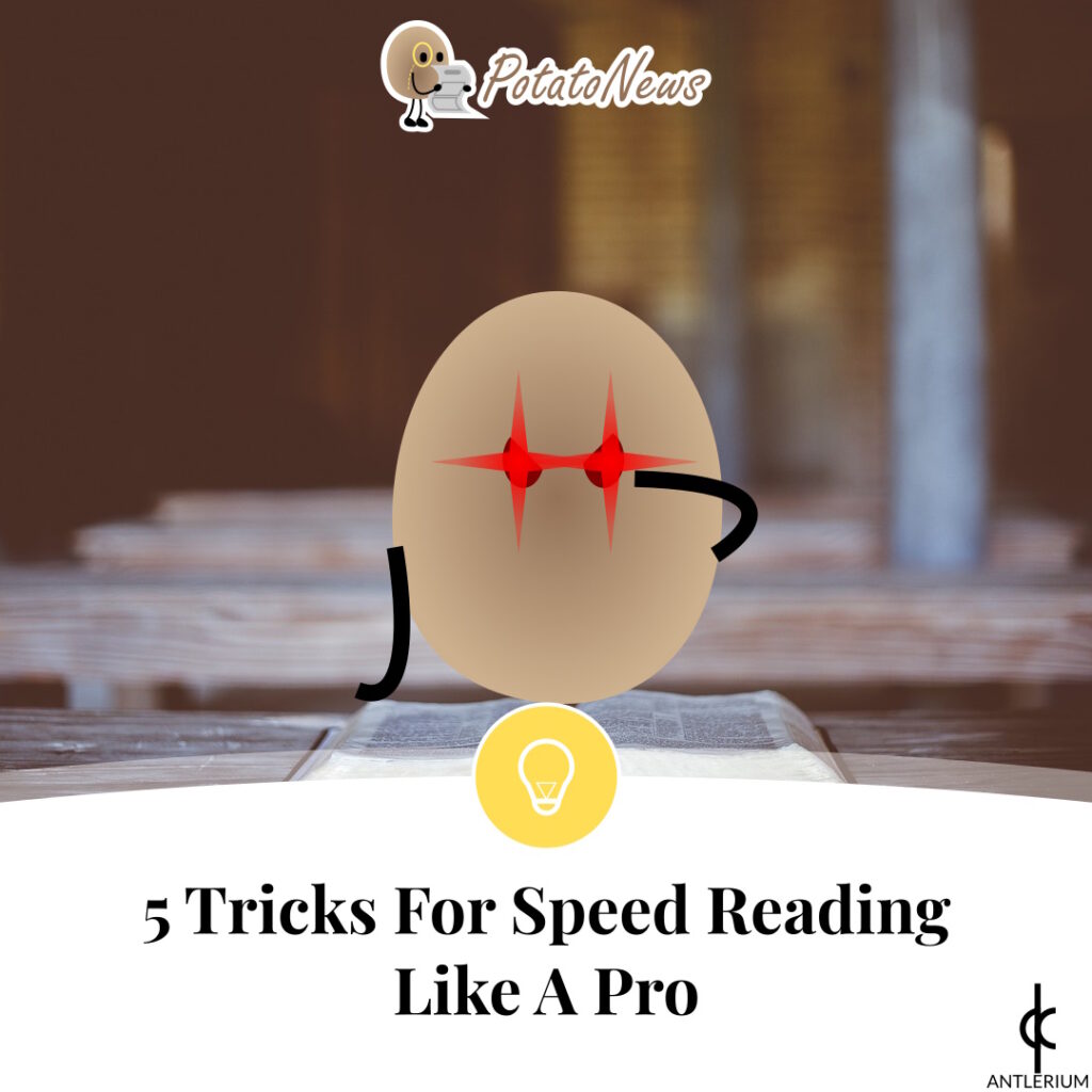 5 Tricks For Speed Reading Like A Pro