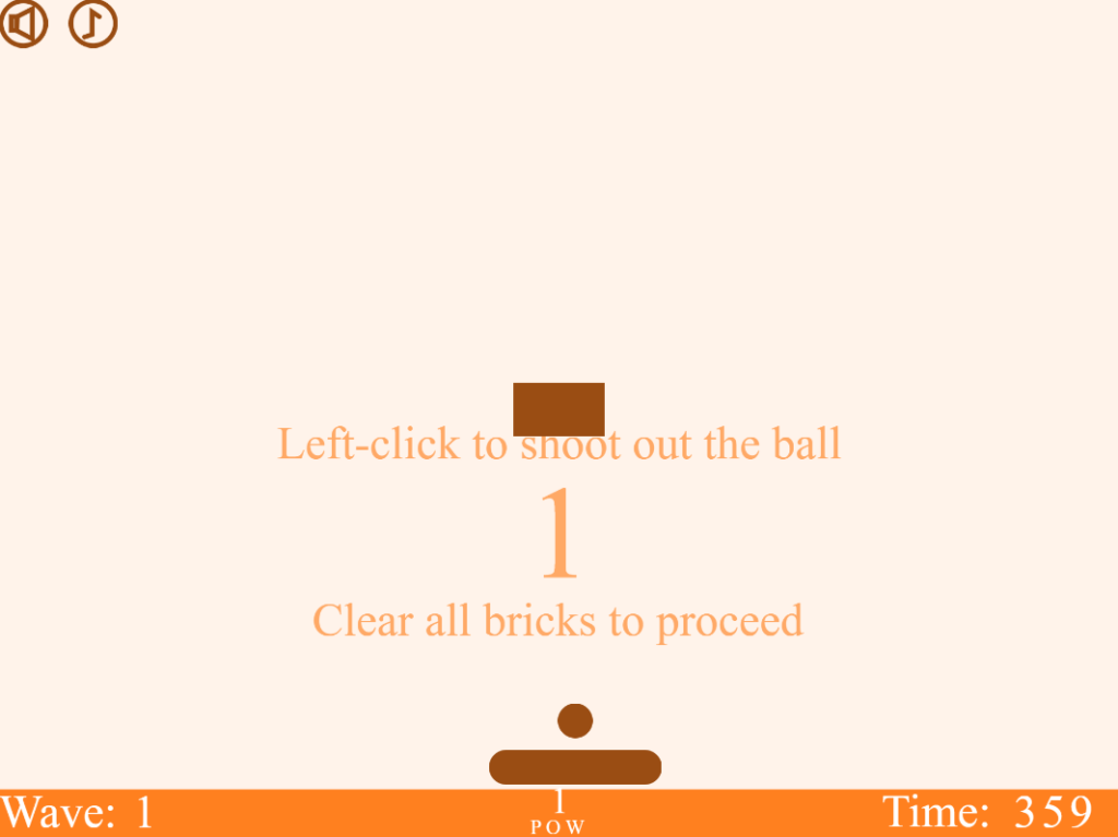 Fibonacci Breakout game start